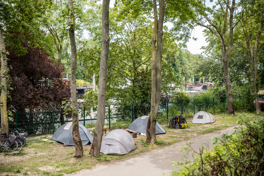 Campingstellpltze in Paris  Camping de Paris